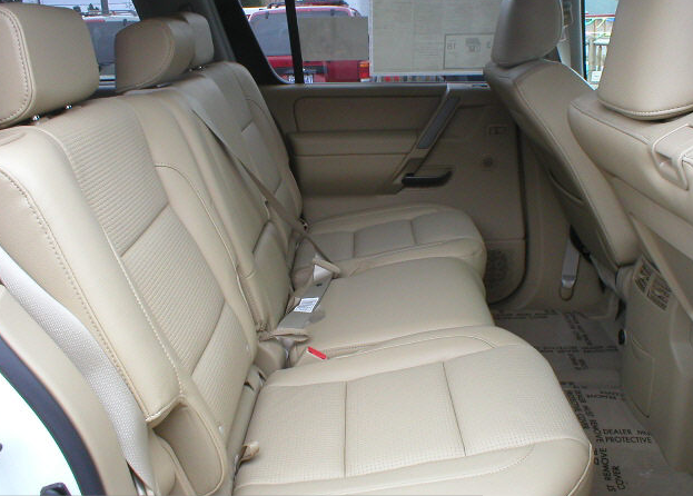 Nissan Armada 2006. 2006 Nissan Armada Backseat