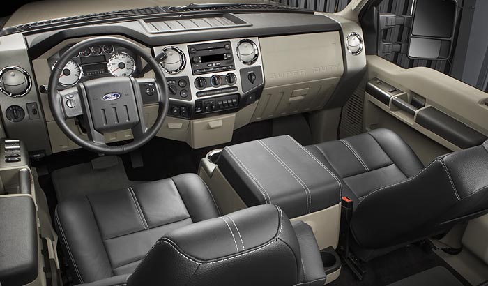 2008 ford f250 diesel interior