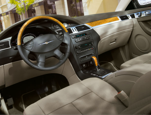 2007 Chrysler Pacifica, dashboard, interior, manufacturer