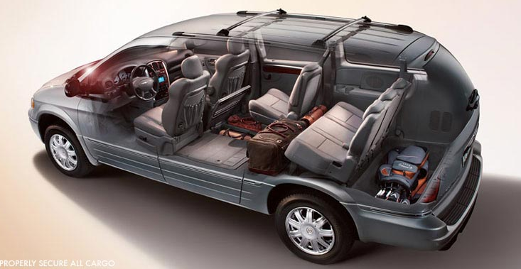 Chrysler town country seating options #1