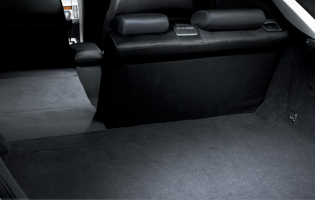 2007 Scion tC, trunk space, interior, manufacturer