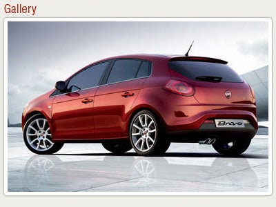The 2007 Fiat Bravo a jazzy compact hatchback that's the Italian carmaker