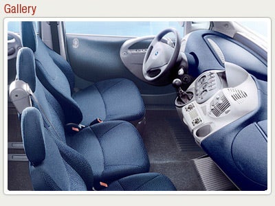 2007 FIAT Multipla Front Seat View manufacturer exterior