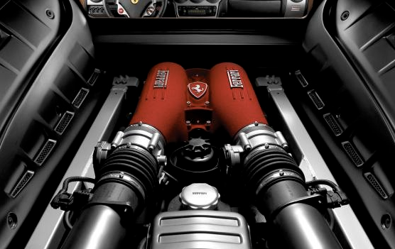 Ferrari F430 Interior Pictures. 2007 Ferrari F430, engine,