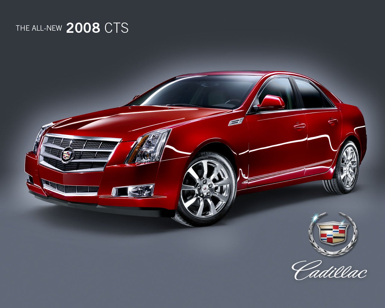 Cadillac   on 2008 Cadillac Cts  Front Quarter View  Manufacturer  Exterior
