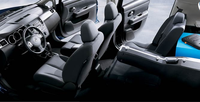 2008 Nissan versa interior dimensions #9