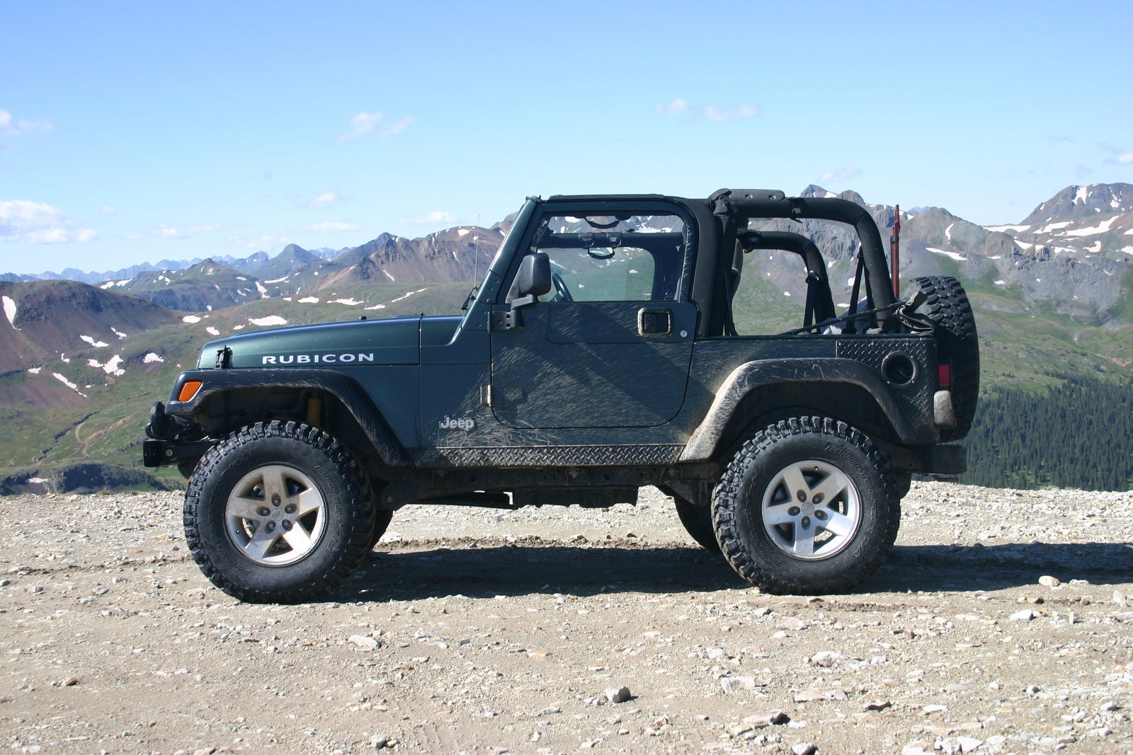 2003 Jeep rubicon colors #5