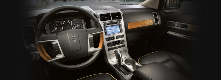 Lincoln Mkx 2008. 2008 Lincoln MKX, steering