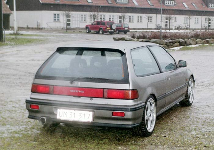 1990 Honda civic hatchback si parts #2