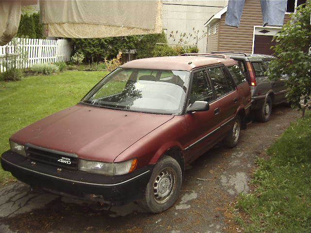 1991 toyota corolla awd wagon #3