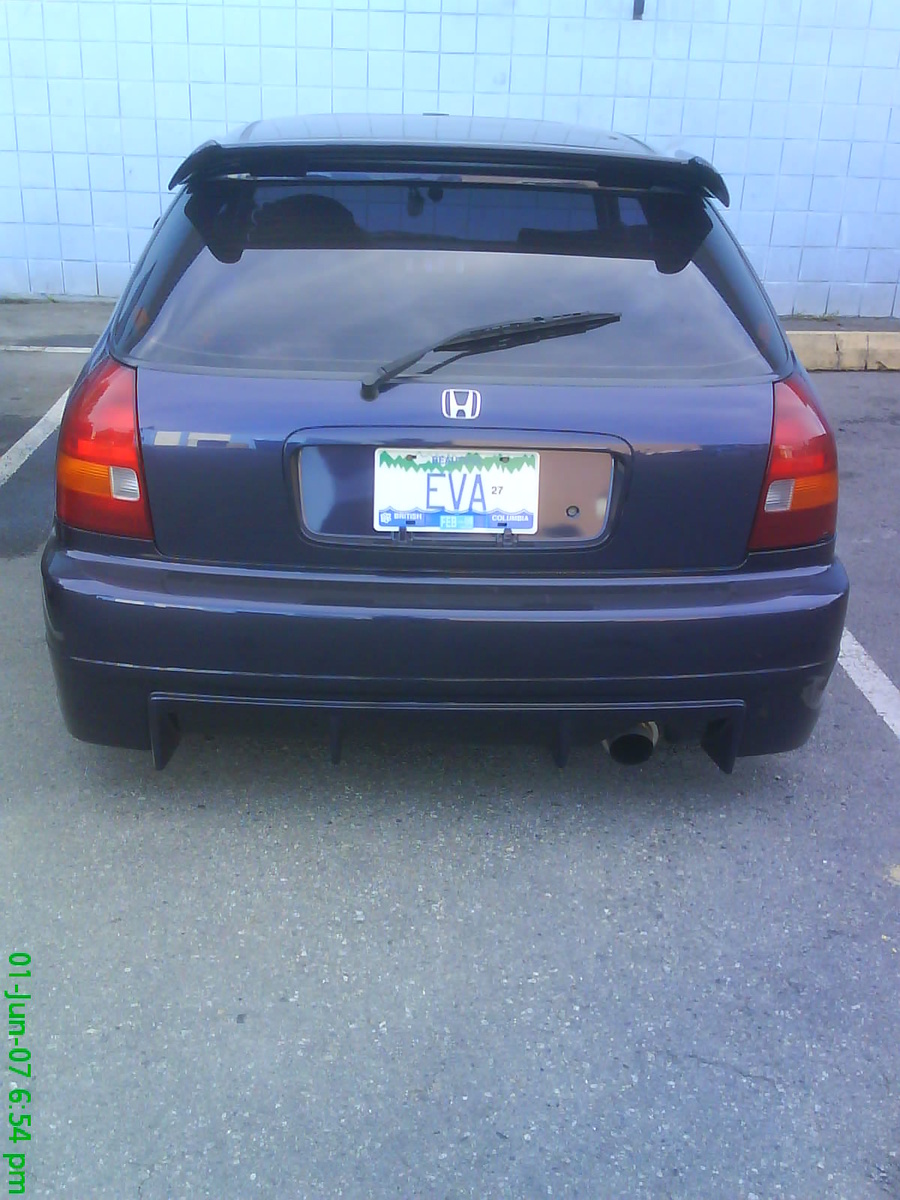 1998 Civic hatchback honda sale #4