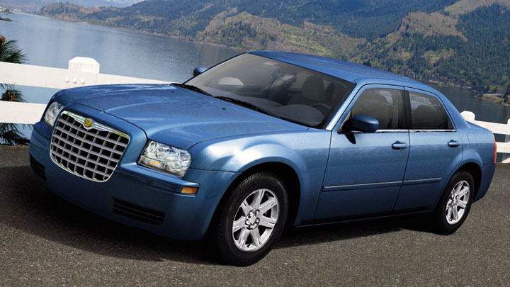 2007 Chrysler 300c blue #5