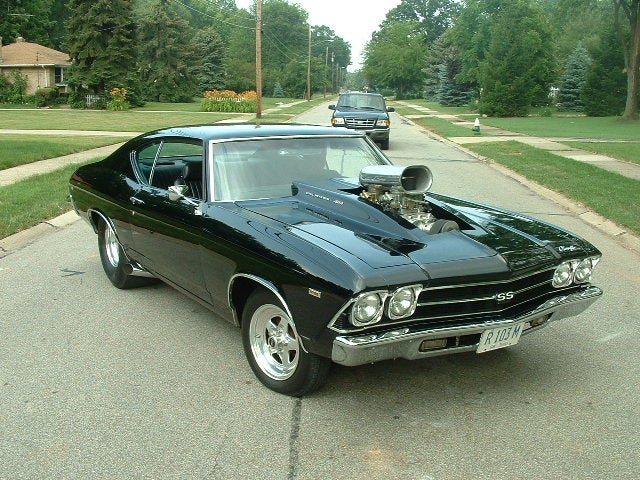 1969 Chevrolet Chevelle 1978 Dodge Charger picture exterior
