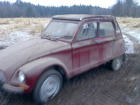 1972 Citroen Dyane Overview 1972 Citroen Dyane Overview