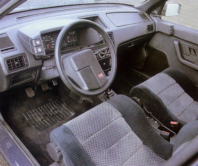 1990 Citroen BX picture interior