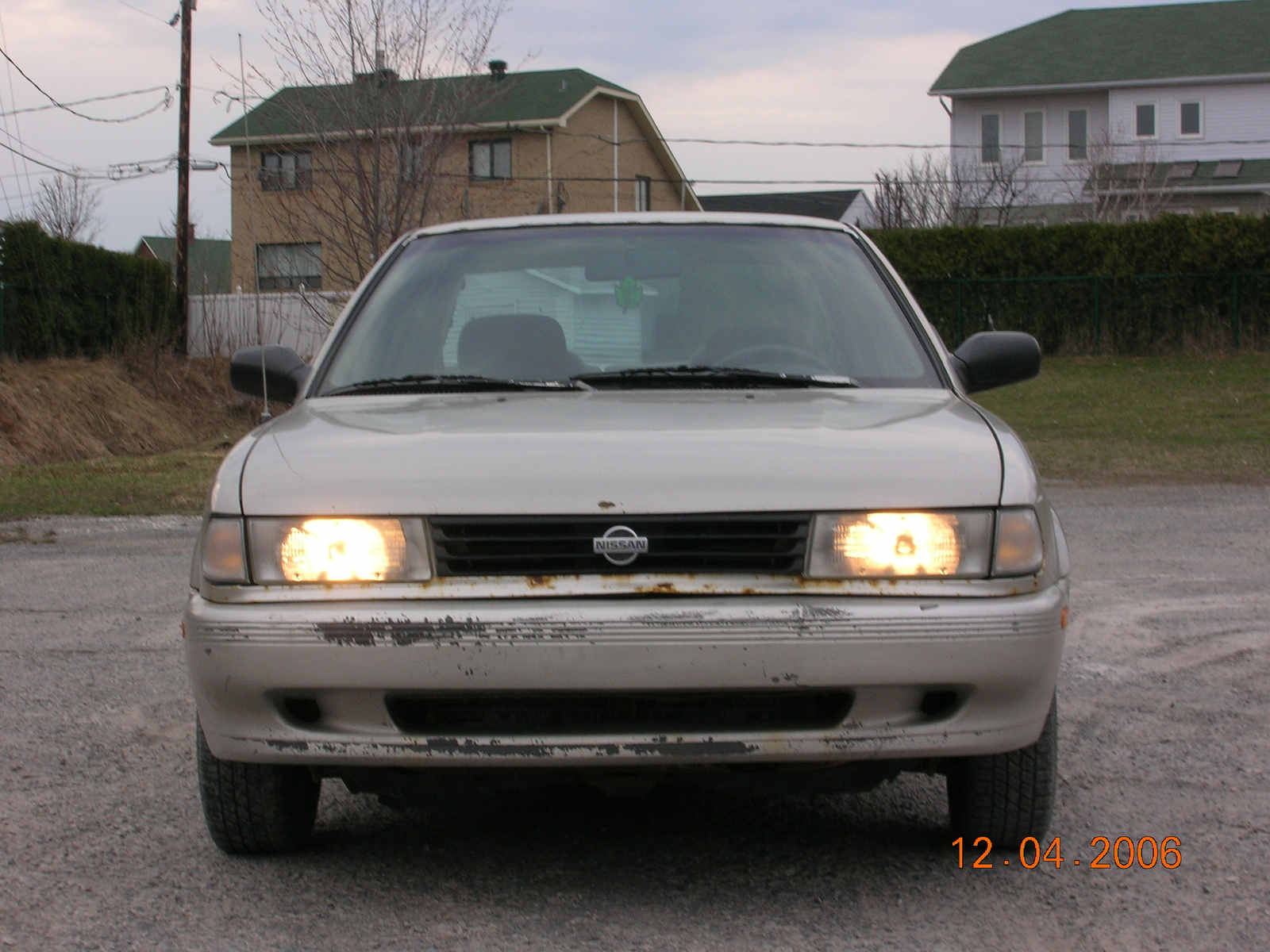 1992 Nissan sentra gxe specs #7