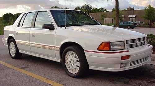 Dodge Spirit R T For Sale. Picture of 1991 Dodge Spirit