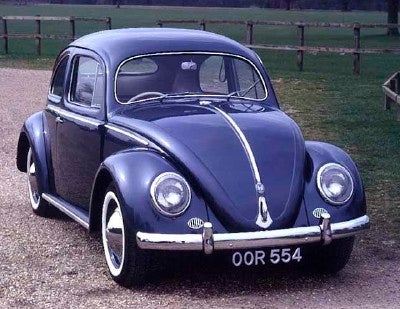 vw beetle engine. Like in all Beetles,