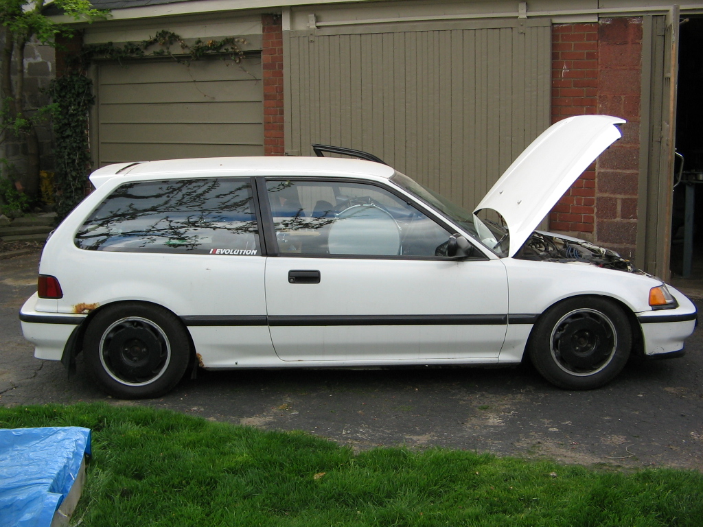1991 Honda civic dx hatchback parts #4