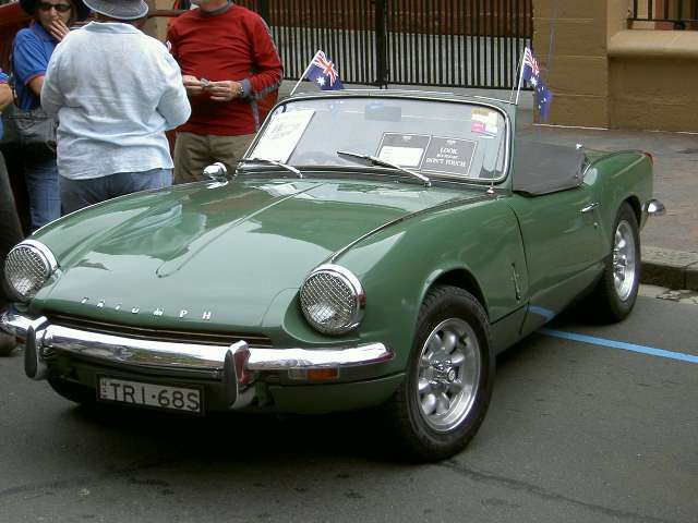 1968 Triumph Spitfire picture exterior