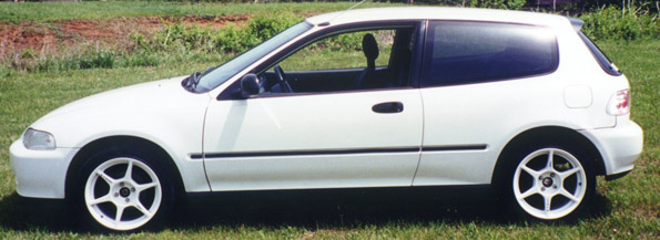 1993 Honda civic vx #4