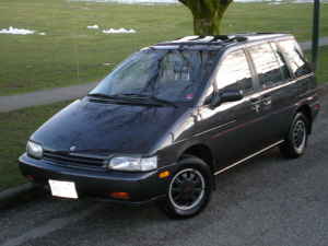 1990 Nissan axxess van wagon #8