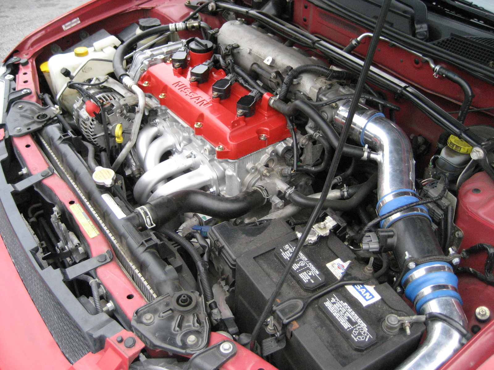 2004 Nissan sentra se-r spec v engine swap #1