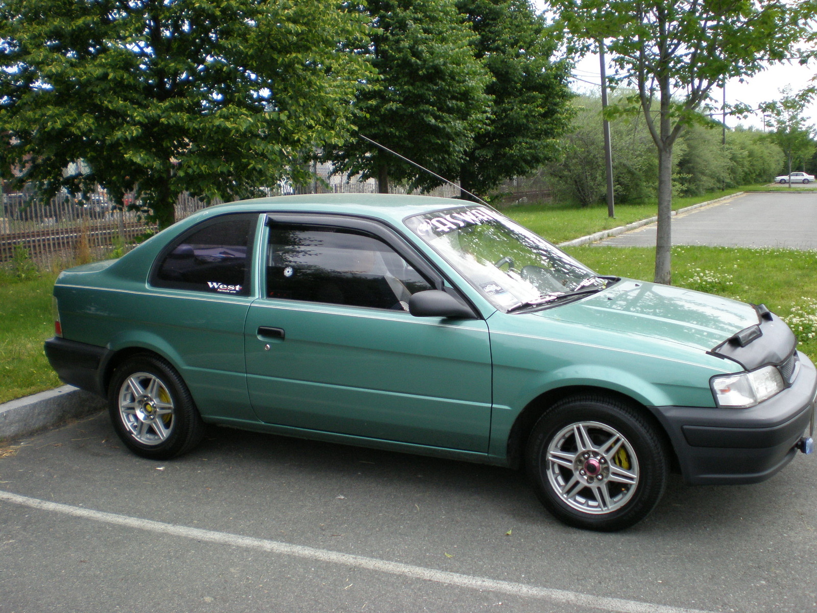 1996 toyota tercel dx coupe #7