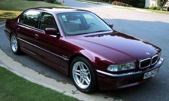 2000 BMW 7 Series 750i 2000 BMW 750 750i picture exterior
