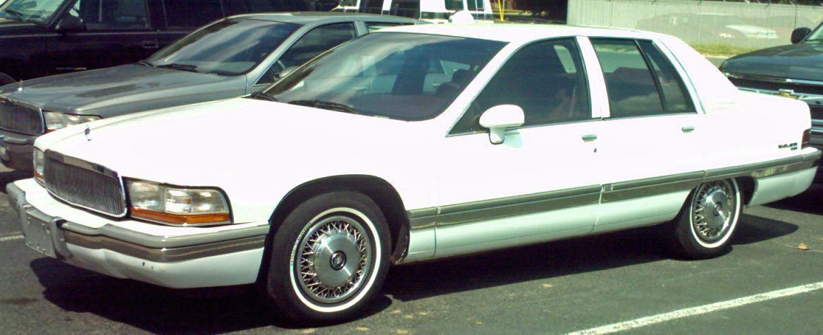 1993 Buick Lesabre Sedan. 1993 Buick Roadmaster 4 Dr