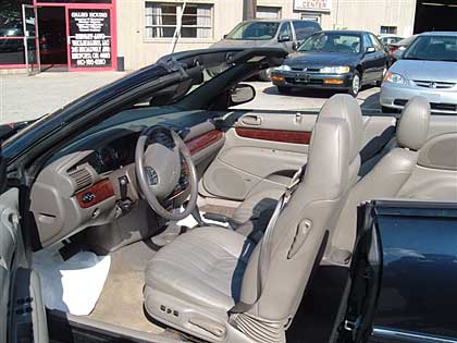 2002 Chrysler Sebring LXi Convertible picture, interior