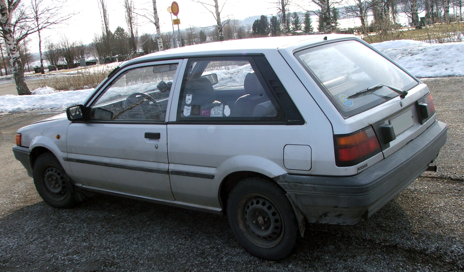 Nissan sunny 1987 review #10