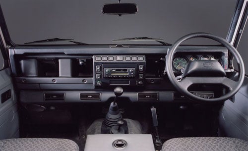 1997 Land Rover Defender picture interior
