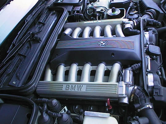 1997 BMW 8 Series 850ci 1997 BMW 850 850ci picture engine
