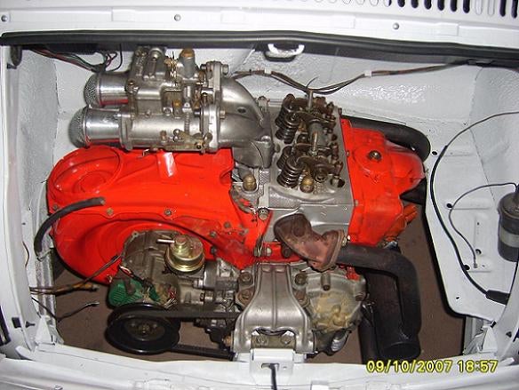 1970 FIAT 500 1970 Fiat 500 picture engine