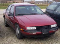 1988 Chevrolet Corsica Overview 1988 Chevrolet Corsica Overview
