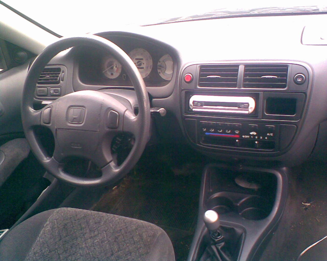 1996 Honda civic ex interior