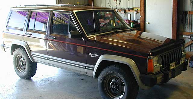 1987 Jeep grand cherokee pioneer #4