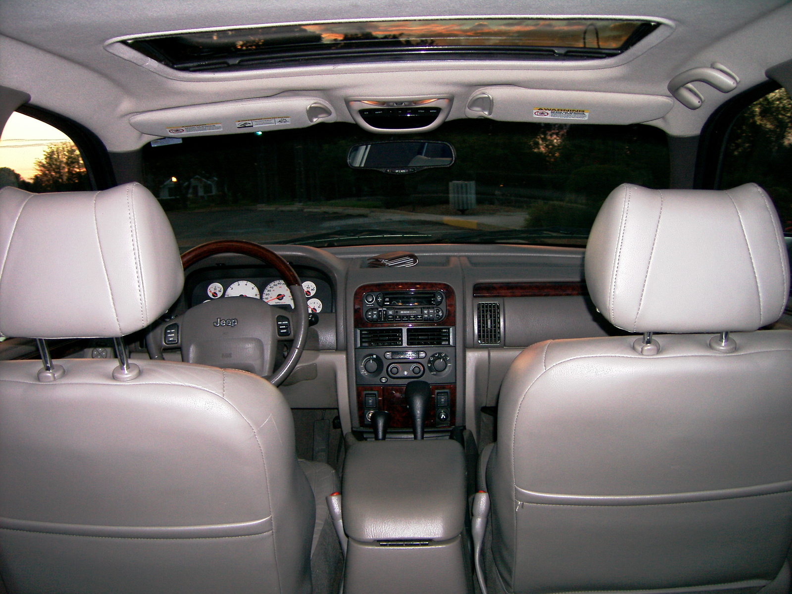 2001 Jeep grand cherokee interior accessories #3