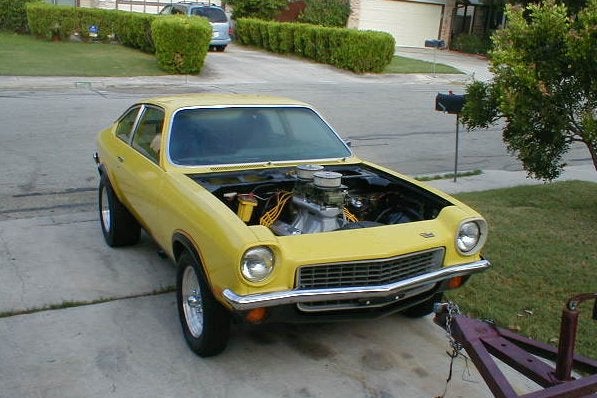 1971 Chevrolet Vega picture engine exterior
