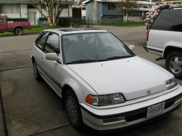 1990 Honda civic hatchback si specs #3