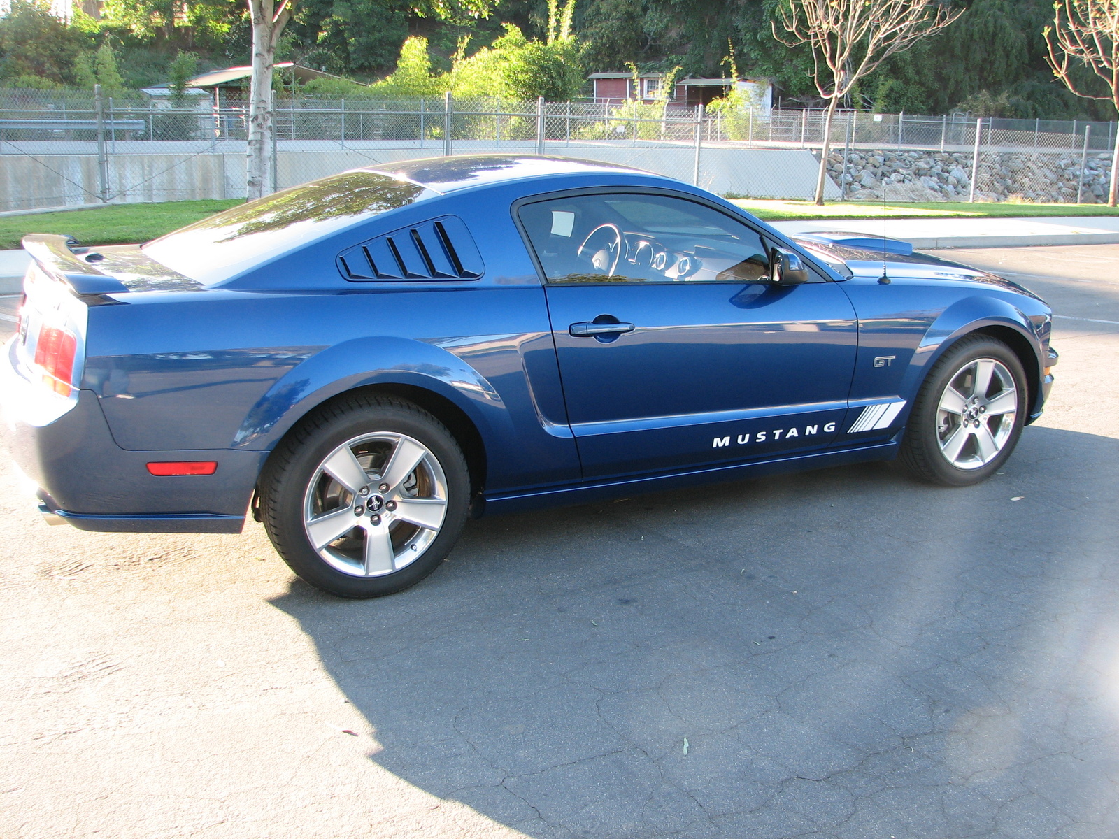 Vista Blue Mustang