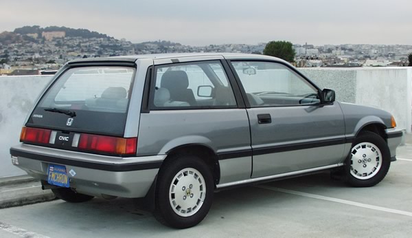 1987 Honda civic dx hatchback mpg #6