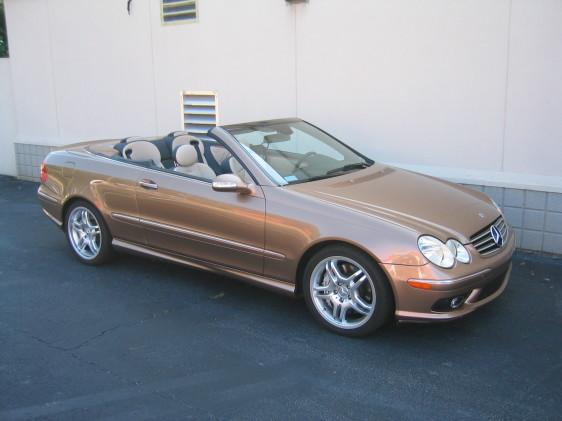 clk55 amg convertible