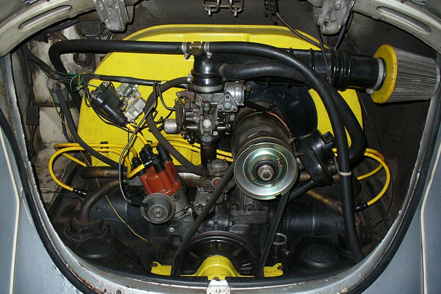 1973 Volkswagen Beetle picture engine