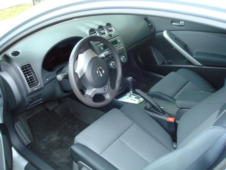 2008 Nissan Altima Coupe Interior. 2008 Nissan Altima Coupe 2.5 S