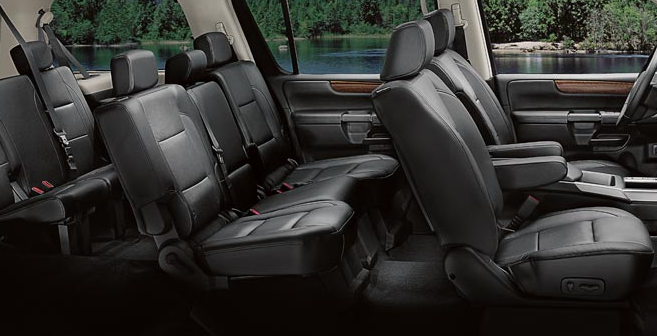 2009 Nissan Armada, seating, interior, manufacturer