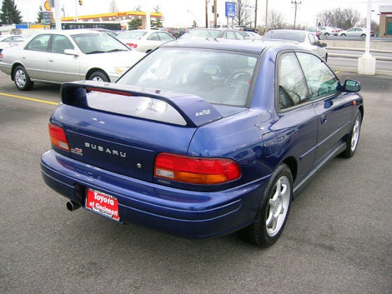 2001 Subaru Impreza 25 RS Coupe picture exterior