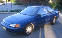 1992 Hyundai Scoupe Overview 1992 Hyundai Scoupe Overview