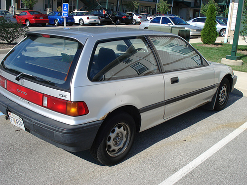 1989 Honda civic dx hatchback #7